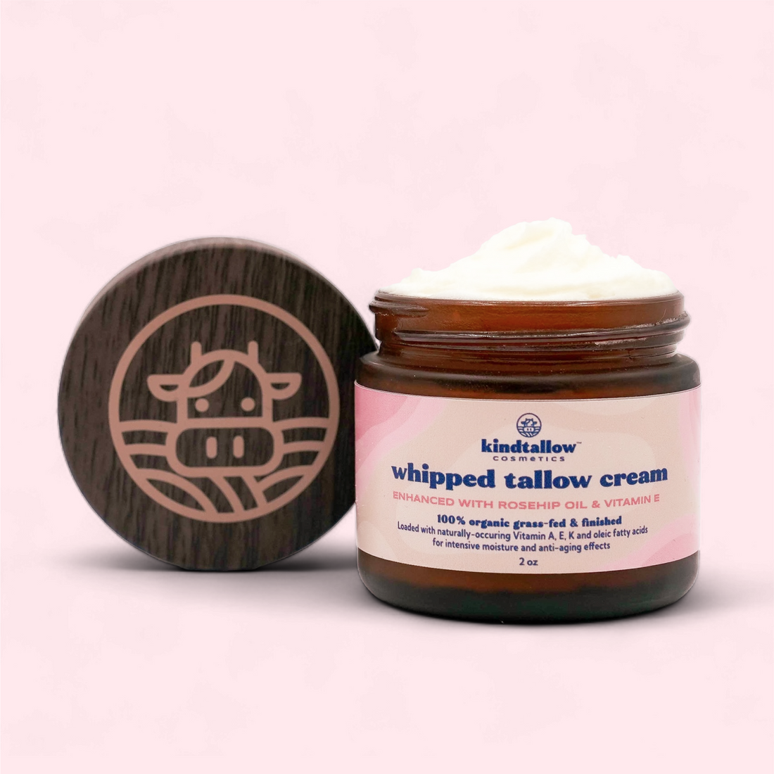 Enhanced Rosehip Oil + Vitamin E Tallow Cream